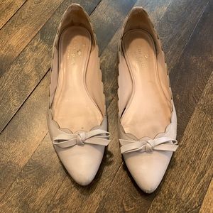 Kate Spade Scallop Bow Flats
